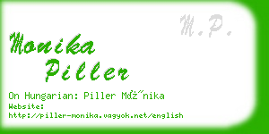 monika piller business card